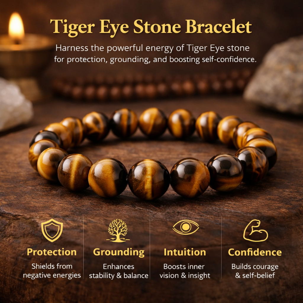 Tiger Eye Stone Bracelet