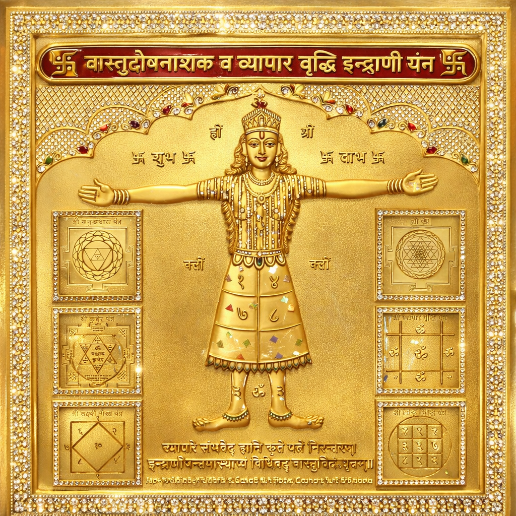 Copper Vastu Dosh Nshak Vyapar Vriddhi Yantra